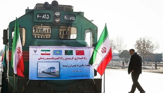 Commencement of First China / Iran Block Train (New Silk Road). Commencement of First China / Iran Block Train (New Silk Road).